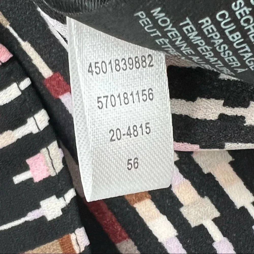 White House Black Market Asymmetrical Sleeveless Tunic Top Sz M - Picture 12 of 12